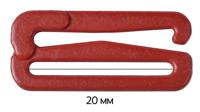 Крючок для бюстгальтера, 19,7 мм, цвет: 101 темно-красный, 50 штук, арт. ARTA.F.2989 (количество товаров в комплекте: 50)