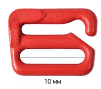 Крючок для бюстгальтера, 9,9 мм, цвет: 100 красный, 50 штук, арт. ARTA.F.2890 (количество товаров в комплекте: 50)