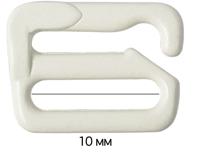 Крючок для бюстгальтера, 9,9 мм, цвет: 004 сумрачно-белый, 50 штук, арт. ARTA.F.2890 (количество товаров в комплекте: 50)