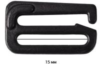 Крючок для бюстгальтера, 14,4 мм, цвет: 170 черный, 50 штук, арт. ARTA.F.2853 (количество товаров в комплекте: 50)