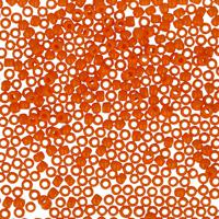 Бисер круглый "TOHO" 11/0, 500 г, цвет: 0042D оранжевый, 2,2 мм