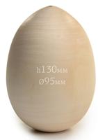 Деревянная заготовка из липы Magic 4 Hobby "Яйцо", 130x95 мм, 3 штуки (количество товаров в комплекте: 3)