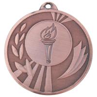 Медаль "Факел", 50 мм, бронза
