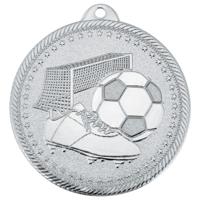 Медаль "Футбол", 50 мм, серебро