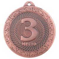 Медаль "3 место", 50 мм, бронза
