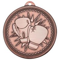 Медаль "Бокс", 50 мм, бронза