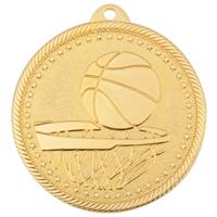 Медаль "Баскетбол", 50 мм, золото
