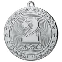 Медаль "2 место", 45 мм, серебро