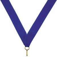 Лента для медалей, 24 мм, цвет: синий (LN3b)