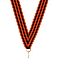 Лента для медалей "Георгиевская", 24 мм (LN14)