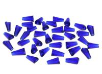 Бусины хрустальные, цвет: темно-синий, 36 штук, арт. 4AR382/385