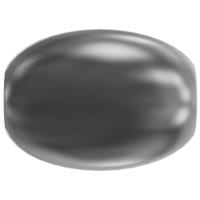 Набор бусин стеклянных "Swarovski", под жемчуг (цвет: темно-серый/d.grey 617), 4 мм, 10 штук, арт. 5824