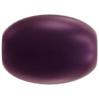 Набор бусин стеклянных "Swarovski", под жемчуг (цвет: темно-пурпурный/2019), 4 мм, 10 штук, арт. 5824