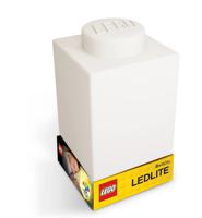Фонарик силиконовый "Lego", белый
