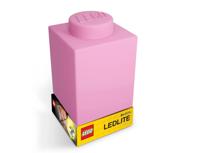 Фонарик силиконовый "Lego", розовый