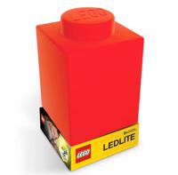 Фонарик силиконовый "Lego", красный