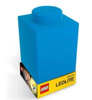 Фонарик силиконовый "Lego", синий