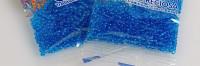 Бисер круглый прозрачный Preciosa, 10/0, цвет: 60150 синий, 10 упаковок по 5 грамм (количество товаров в комплекте: 10)