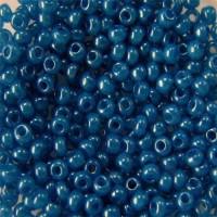 Бисер круглый глянцевый Preciosa, 10/0, цвет: 17136 синий, 10 упаковок по 5 грамм (количество товаров в комплекте: 10)