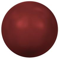 Бусины стеклянные "Сваровски", цвет: красный (red coral 718), 6 мм арт. 5810 (500 штук)