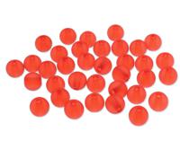 Бусины полупрозрачные, матовые, 8 мм, цвет: CS049 красный, арт. 2008