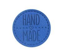 Термоаппликация круг Hand Made, 45 мм, цвет: 46 светло-синий, арт. 559433
