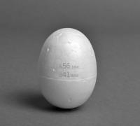 Яйцо из пенопласта "Ideal", гладкое, 56 мм, 20 штук (количество товаров в комплекте: 50)