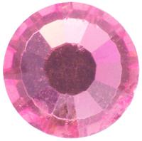 Стразы стеклянные клеевые "Zlatka", 6,5 мм, 24 штуки, цвет: розовый (rose), арт. ZBS SS30/24
