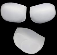Чашечки с эффектом "Push-up", цвет: белый, размер 42, 10 пар, арт. 3110 (количество товаров в комплекте: 10)