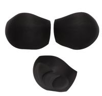 Чашечки с эффектом "Push-up", цвет: черный, размер 36, 10 пар, арт. 3110 (количество товаров в комплекте: 10)