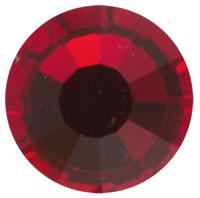 Стразы стеклянные клеевые "Zlatka", 3,1 мм, 72 штуки, цвет: красный (siam), арт. ZBS SS12/72