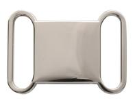 Пряжки, цвет: nickel серебро, никель, 15 мм, 12 штук, арт. MT 1704 (количество товаров в комплекте: 12)