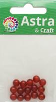 Бусины Астра, цвет: красный агат, 6 мм, 15 штук, арт. 4AR306