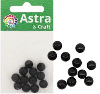 Бусины Астра, цвет: черный агат, 8 мм, 12 штук, арт. 4AR301