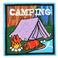 Термоаппликации "Camping", 6,2х6,4 см, 10 штук (количество товаров в комплекте: 10)