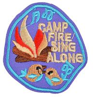 Термоаппликации "Camp Fire", 4,8х5 см, 10 штук (количество товаров в комплекте: 10)