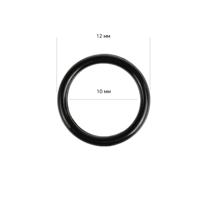 Кольцо для бюстгальтера, 10 мм, цвет: черный, 100 штук, арт. TBY-82609 (количество товаров в комплекте: 100)