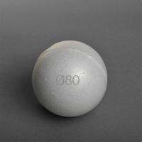 Набор шаров из пенопласта "Ideal", гладкие, 80 мм, 10 штук, арт. P004 (количество товаров в комплекте: 10)