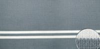 Подвяз трикотажный, 13x125 см, цвет: серый/белый, арт. ГД15044
