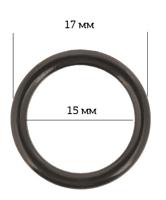 Кольцо для бюстгальтера 15 мм, цвет: 111 коричневый, 50 штук, арт. ARTA.F.SF-3-2 (количество товаров в комплекте: 50)