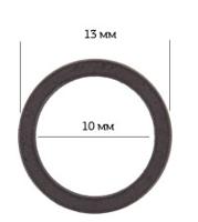 Кольцо для бюстгальтера 10 мм, цвет: 111 коричневый, 50 штук, арт. F.1923 (количество товаров в комплекте: 50)