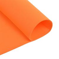 Фоамиран в листах, 60x70 см, 2 мм, цвет: оранжевый, 10 листов, арт. 225/2 (количество товаров в комплекте: 10)