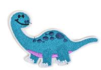 Термоаппликации "Динозавр", 6,3х9 см, 10 штук, арт. TBY-2142 (количество товаров в комплекте: 10)
