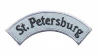 Термоаппликация "St.Petersburg", 4x10,3 см, арт. AD1399SV