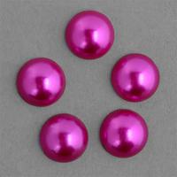 Полужемчужины перламутровые "Круг", 10 мм, 500 грамм, цвет: 14 малиновый