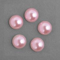 Полужемчужины перламутровые "Круг", 8 мм, 500 грамм, цвет: 15 нежно-розовый