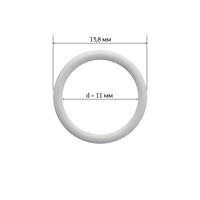 Кольца для бюстгальтера, 11 мм (цвет: 001, белый), 50 штук