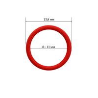 Кольца для бюстгальтера, 11 мм (цвет: 100, красный), 50 штук