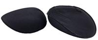 Плечевые накладки реглан обшитые Антинея, цвет: черный, 20x175x120 мм, 50 шт, арт. РТ-20 (количество товаров в комплекте: 50)