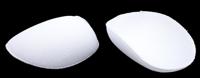 Плечевые накладки реглан обшитые Антинея, цвет: белый, 20x175x120 мм, 50 шт, арт. РТ-20 (количество товаров в комплекте: 50)
